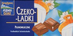 Alpen Gold male poziom czekoladki pelnomleczne